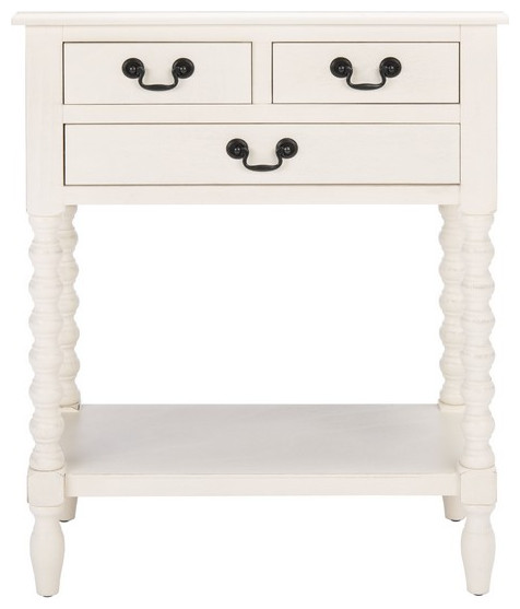 Athena 3 Drawer Console Table   French Country   Console Tables   by Safavieh  Houzz