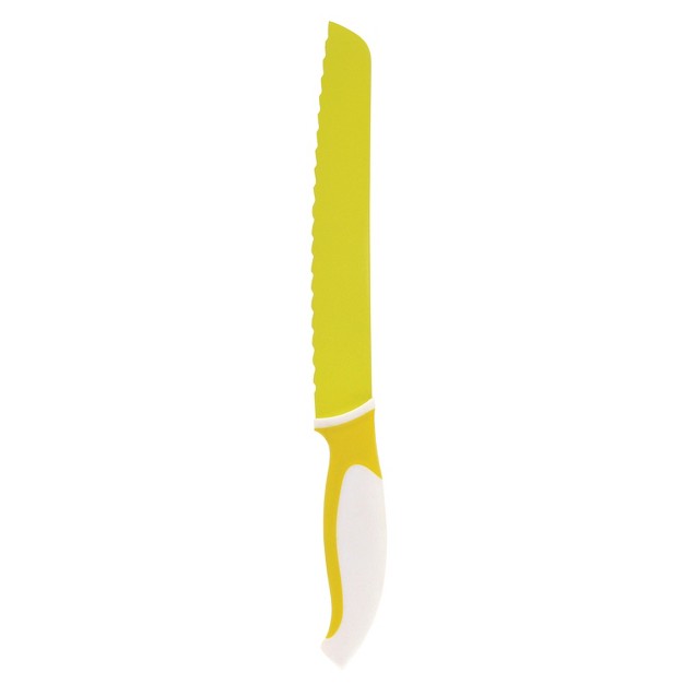 Starfrit 8 in Bread Knife With Sheath Yellow