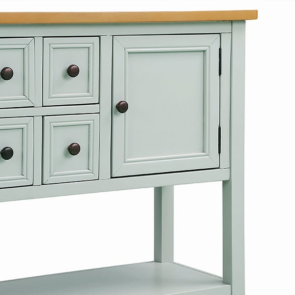 Cambridge Series Buffet Sideboard Console Table with Bottom Shelf