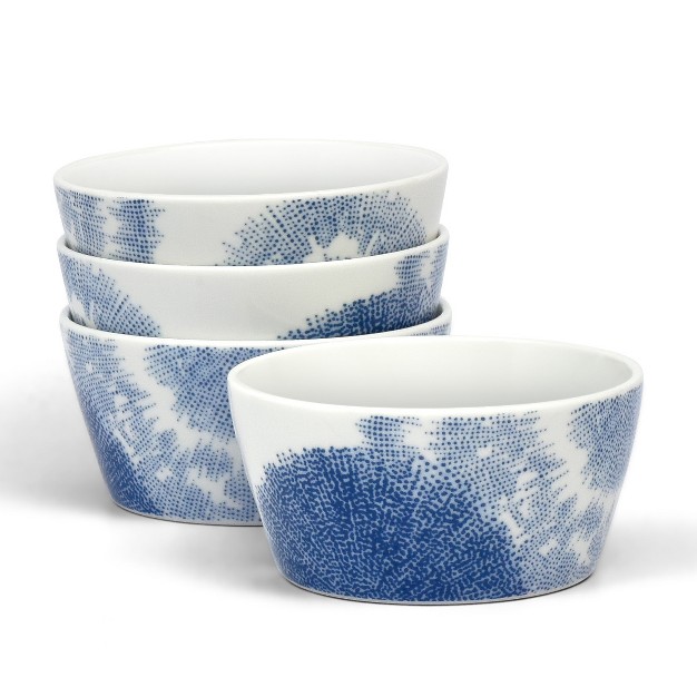 Noritake Aozora Set Of 4 Cereal Bowls