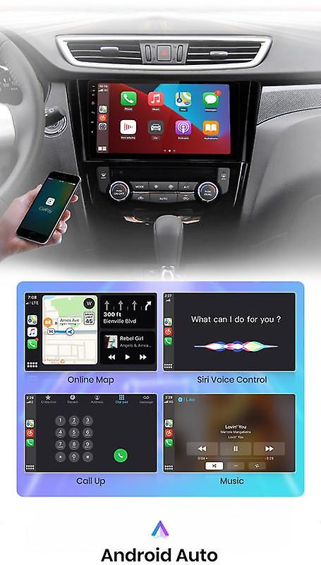 Autoradio for HYUNDAI IX45 Santa Fe 3 2013-2017 Radio Stereo WiFi Carplay GPS Navigation Multimedia