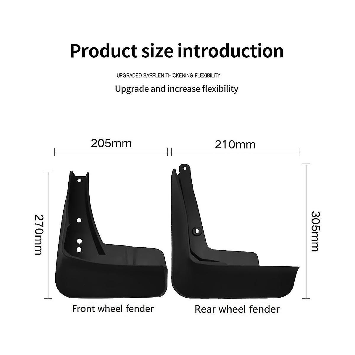 Car Flaps For A3 Sport Hatchback 2021-2023 Mudguards Flap Splash Flaps Accessories