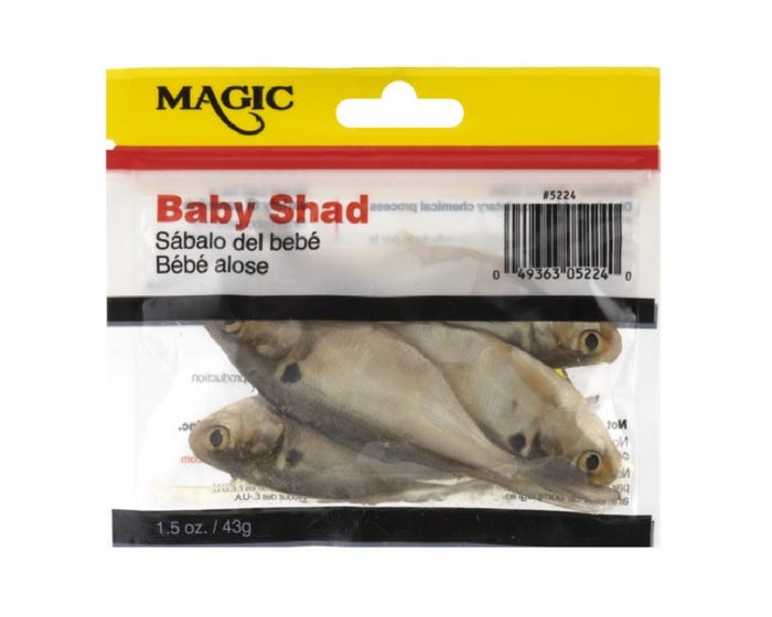 Magic Preserved Baby Shad， 1.5 oz. - MP5224