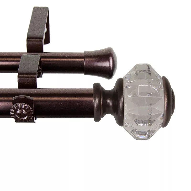 Rod Desyne 1 Inez Double Curtain Rod