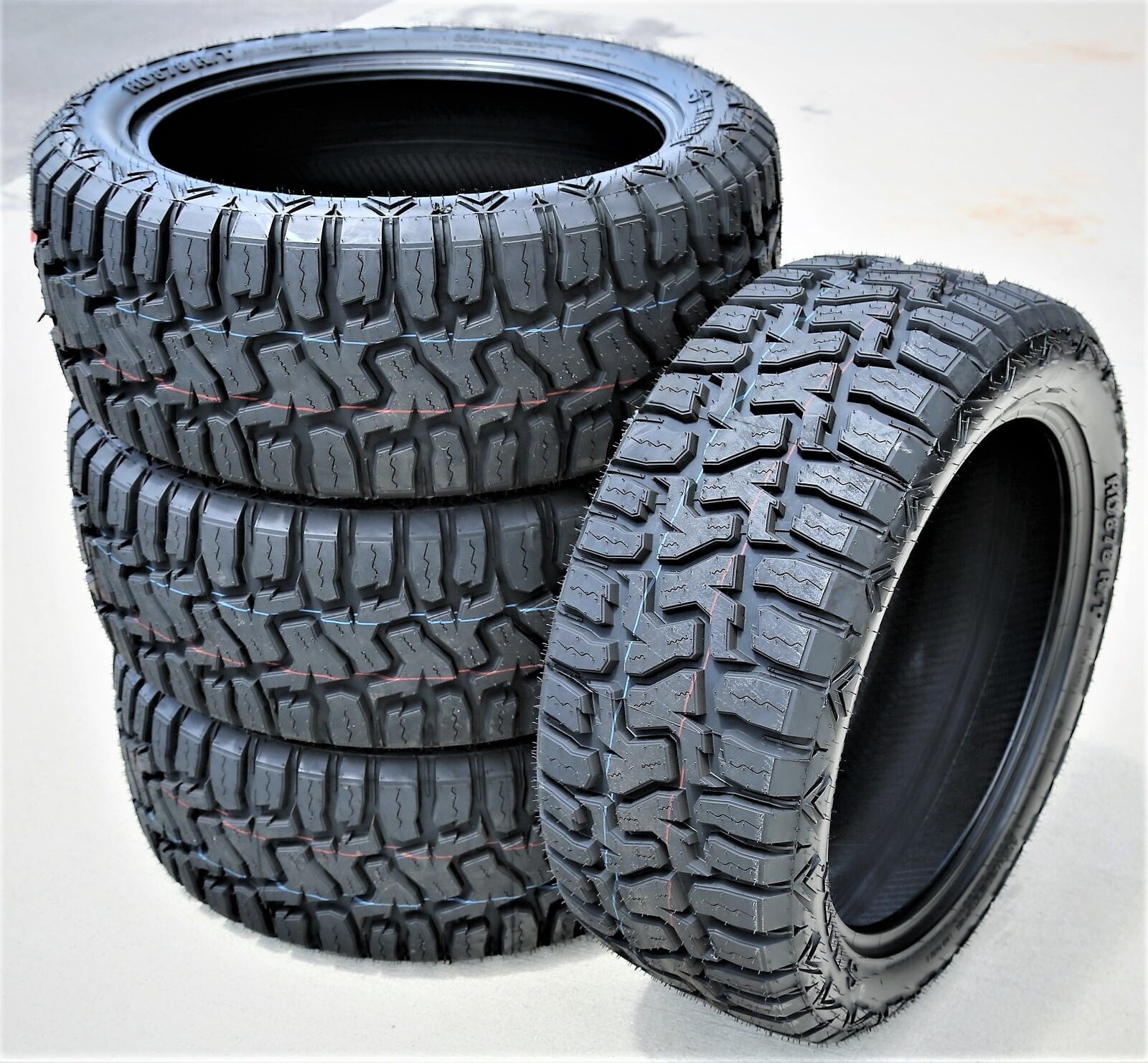 Set of 4 (FOUR) Haida HD878 R/T LT 33X12.50R24 Load E (10 Ply) RT Rugged Terrain Tires