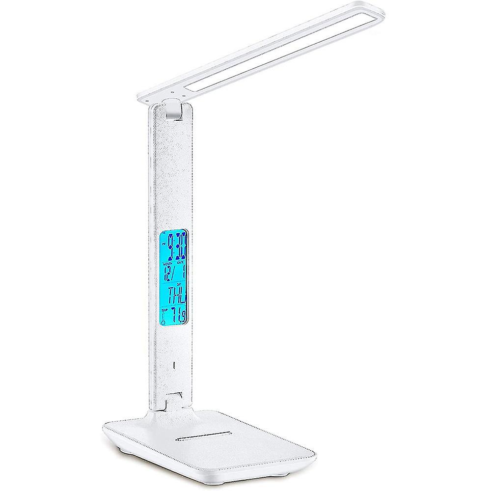 Led Desk Lamp， Foldable Dimmable Desk With Touch Screen/memory Funct