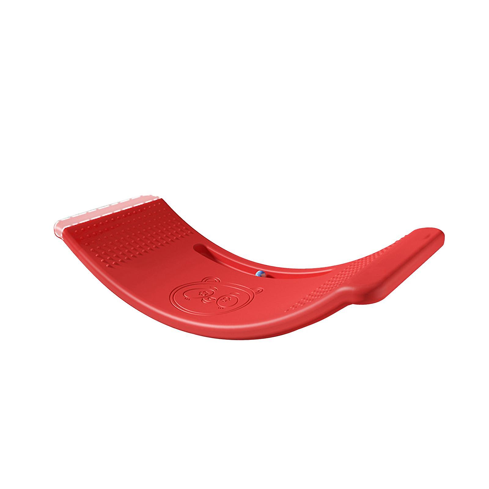 Balance Board Training Tool Body Coordination Children Wobble Board Large Red