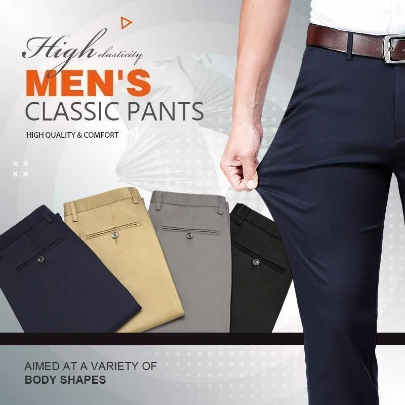 ✨   49%OFF🔥High Stretch Men's Classic Pants