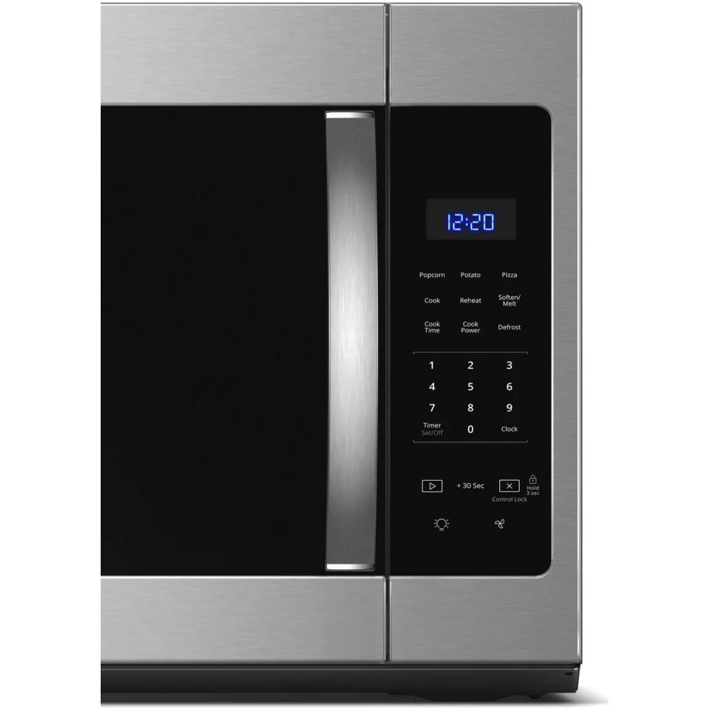 Whirlpool WMH31017HS 1.7 Cu. Ft. 1000W Stainless Over-the-Range Microwave