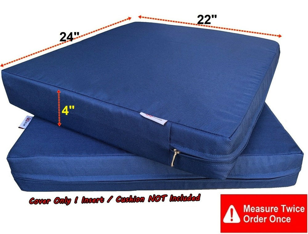 Waterproof Outdoor Patio Chair Seat Cushion Cover 24