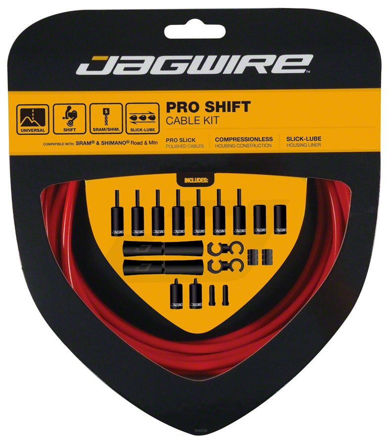 Jagwire 2x Pro Shift Kit - Red
