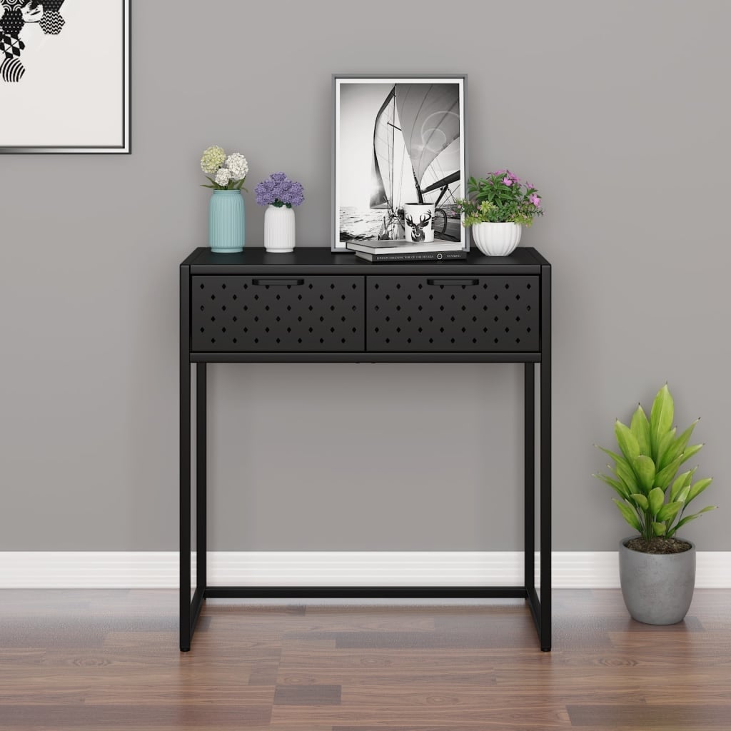 vidaXL Console Table Steel