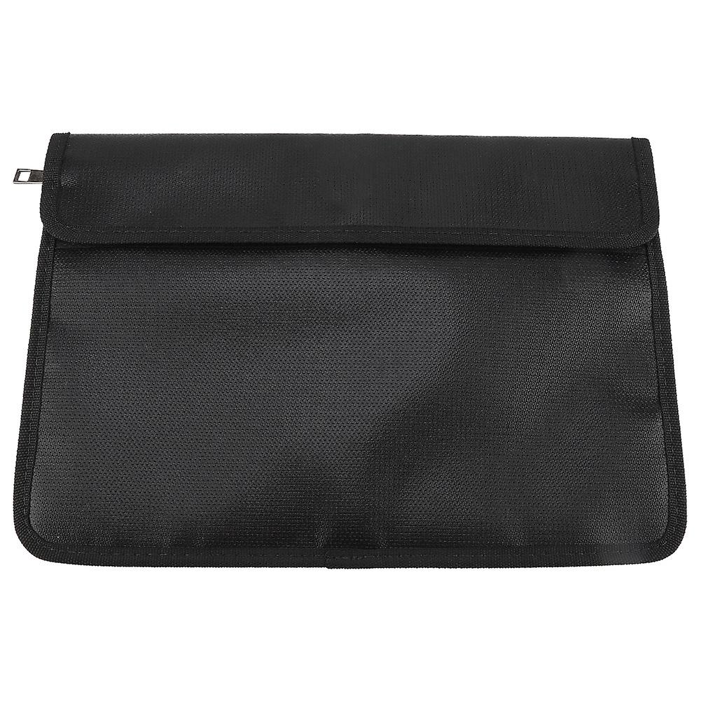 Fireproof Waterproof Wallet File Bag Expanding Organizer File Folder For Documents And Valuables Storage