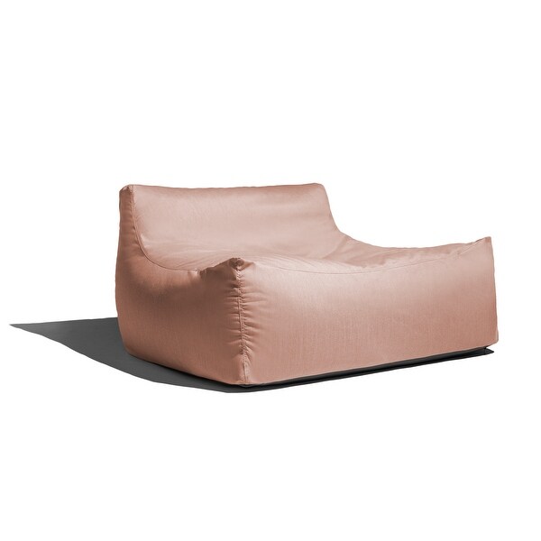 Jaxx Lavista Outdoor Bean Bag Loveseat / Modern Patio Sofa