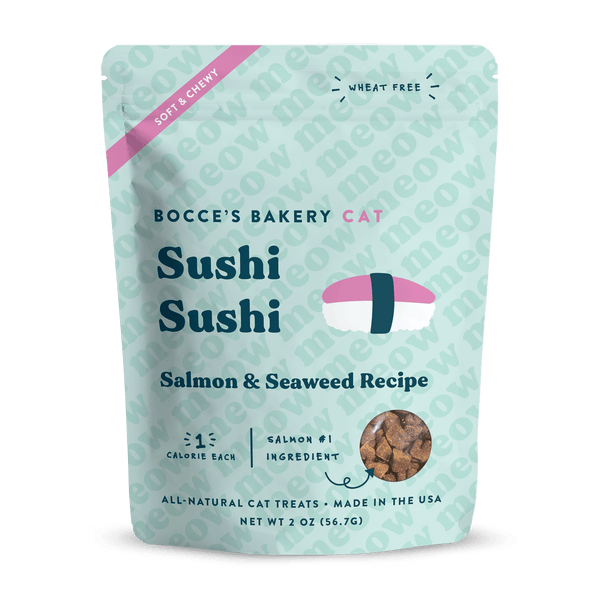 Bocces Bakery Sushi Sushi Soft and Chewy Treats for Cats