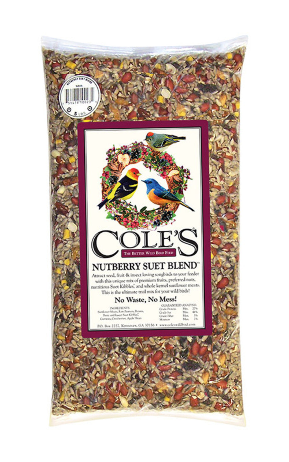 NUTBERRY BIRD SEED 20#