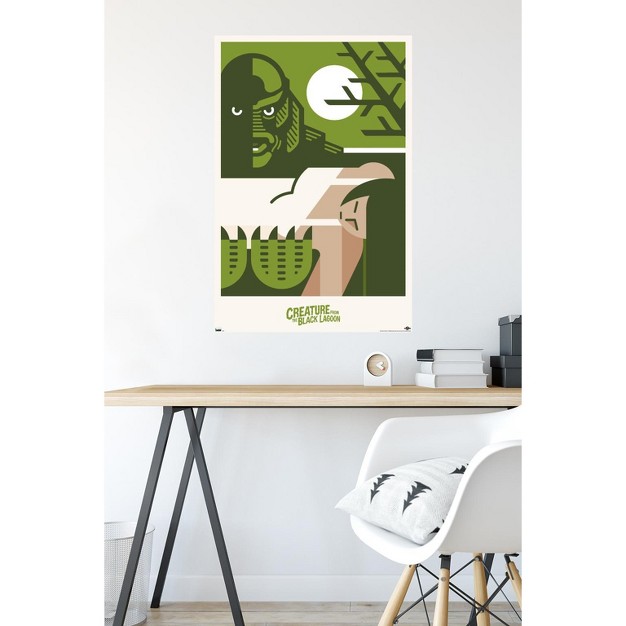 Trends International Creature From The Black Lagoon Graphic Unframed Wall Poster Prints