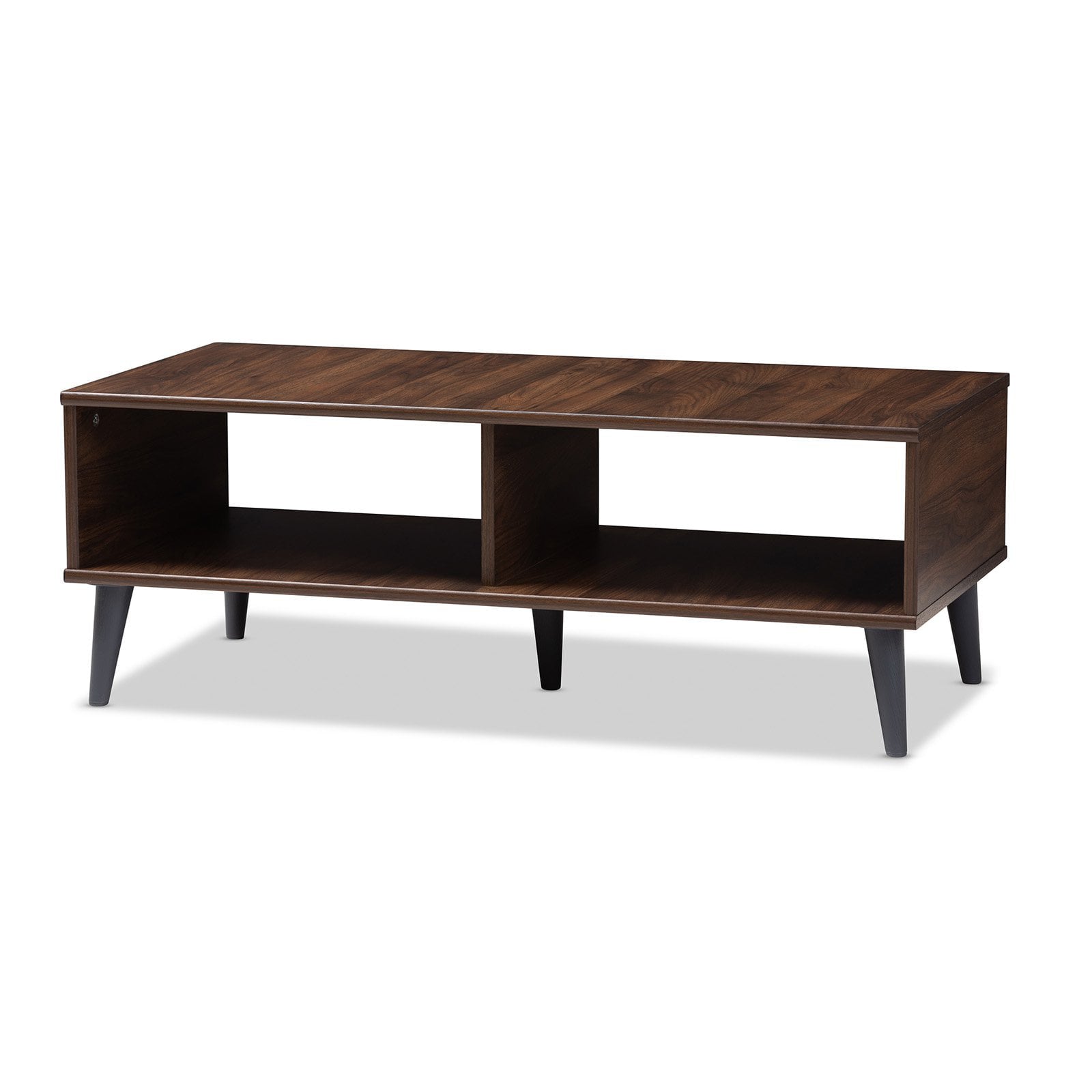 Baxton Studio Pierre Mid-Century Modern Wood Coffee Table