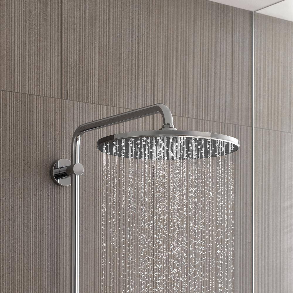 GROHE Euphoria 310 CoolTouch 3-Spray Thermostatic Shower System with Handheld Shower in StarLight Chrome 26726000