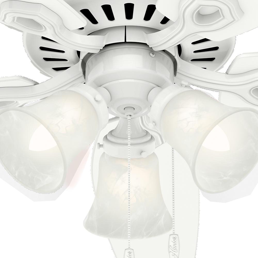 Hunter Builder Plus 52 in. Indoor Ceiling Fan with Light