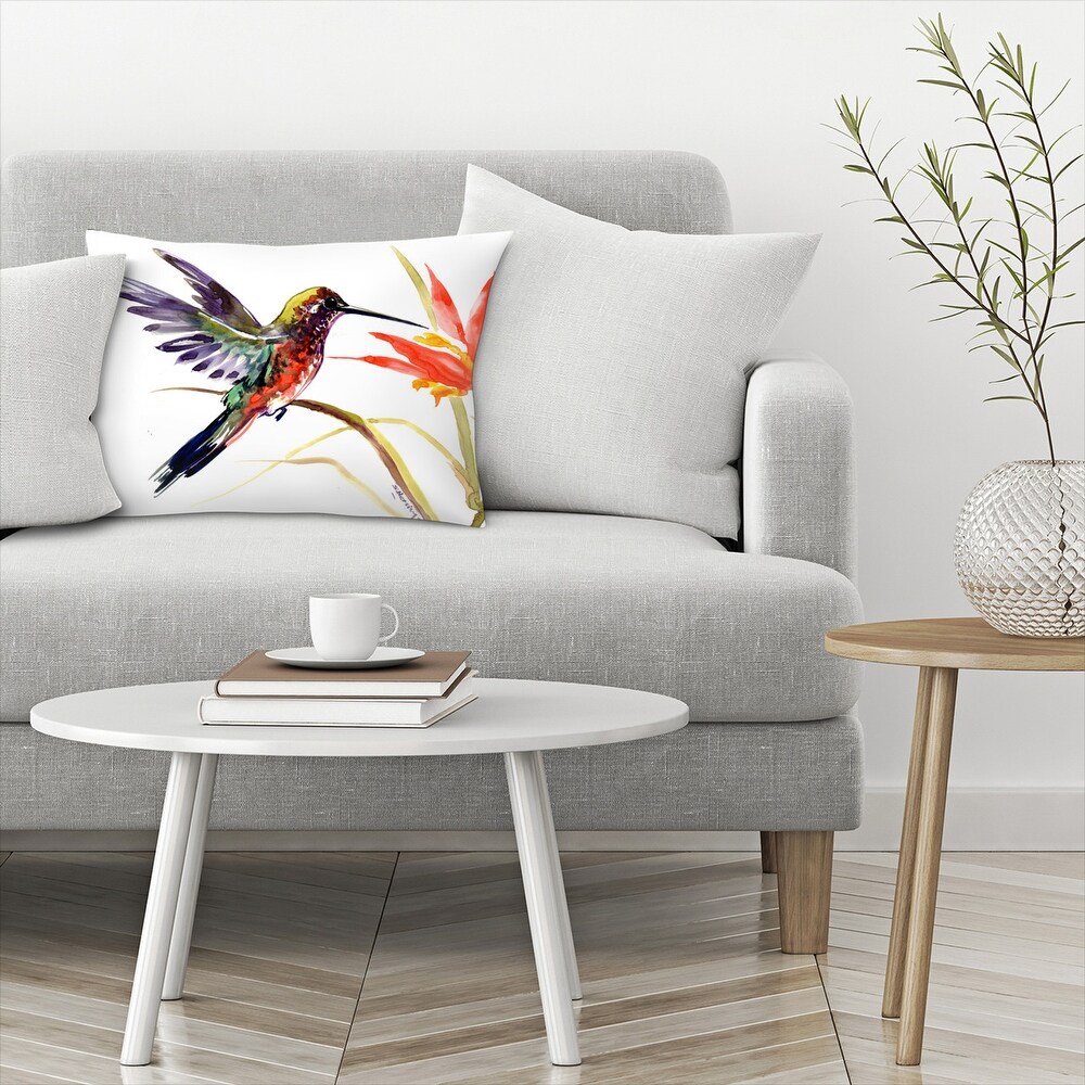 Hummingbird 2   Decorative Throw Pillow