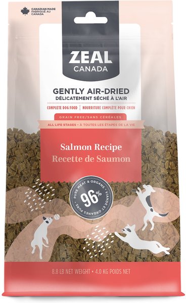 Zeal Canada Gently Salmon Recipe Grain-Free Air-Dried Dog Food