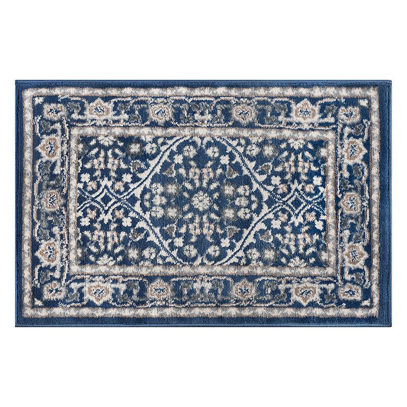 KHL Rugs Beauregard Traditional Framed Floral Rug