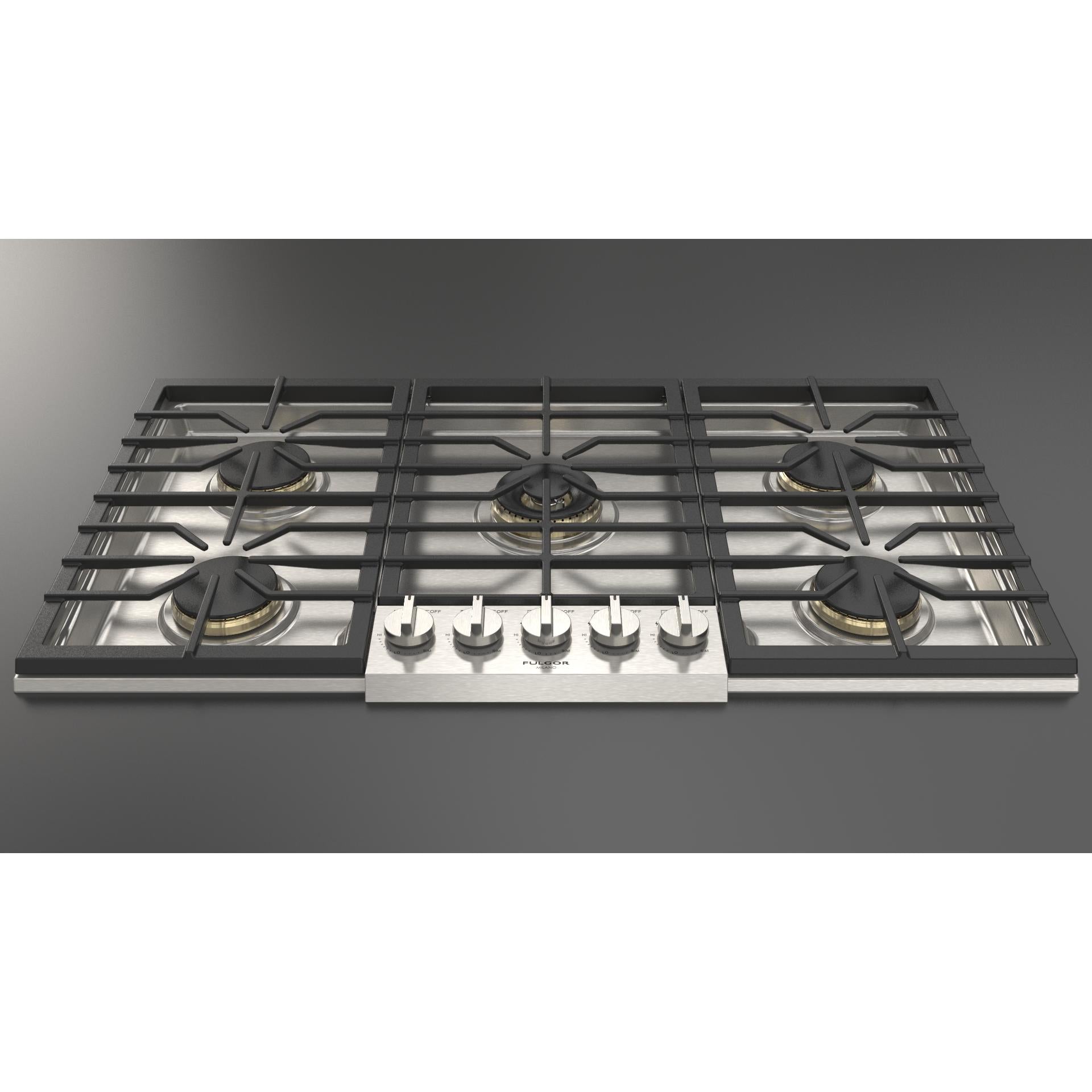 Fulgor Milano 36-inch Built-In Gas Cooktop F6PGK365S1