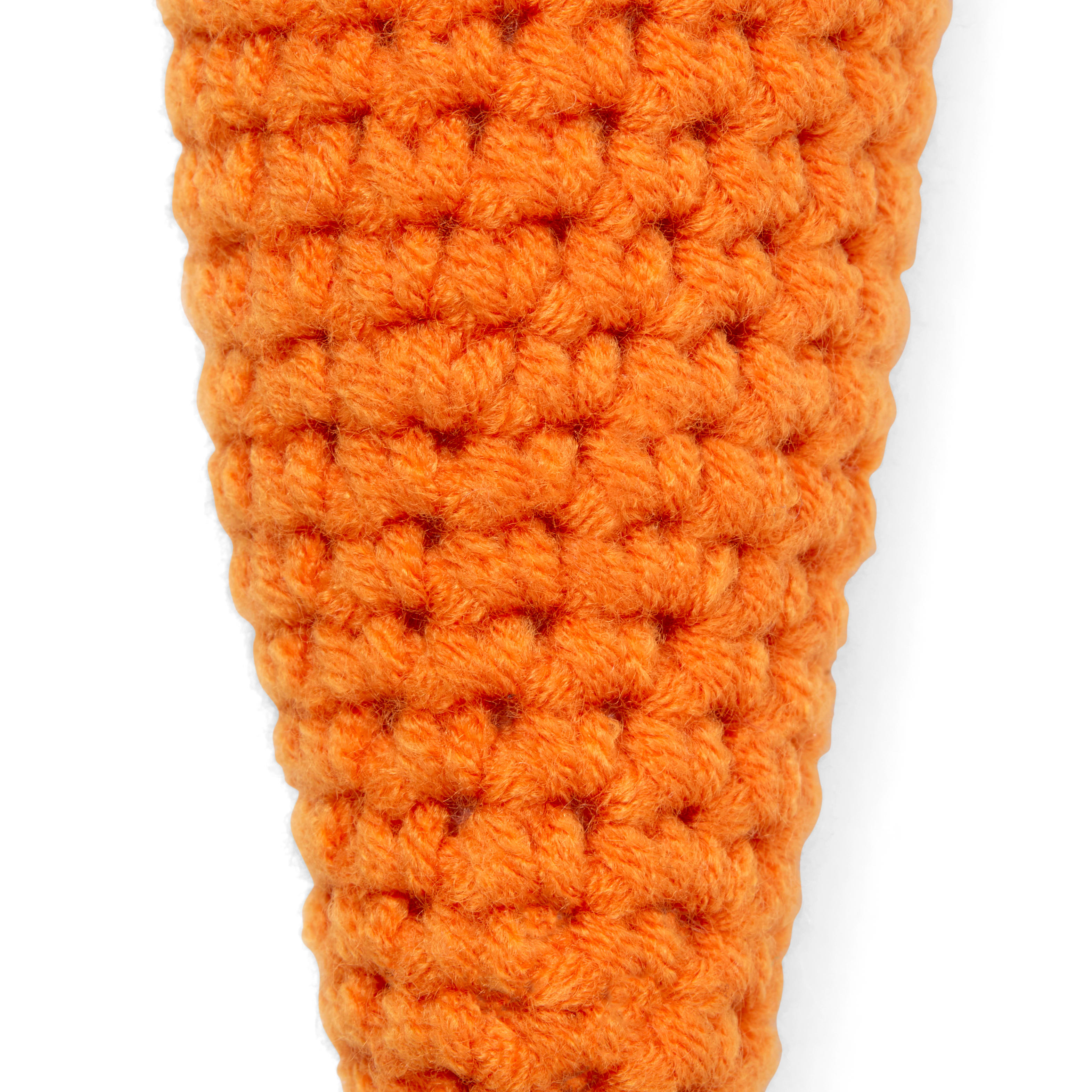 Leaps  Bounds Crochet Carrot Kitten Toy