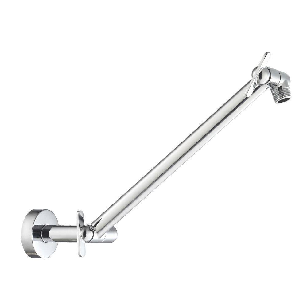 MODONA Adjustable Rain Shower Arm in Polished Chrome AC39-PC