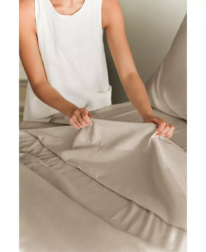 CGK Unlimited 4 Piece Extra Deep Pocket Microfiber Sheet Set - Full