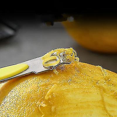 3-in-1 Stainless Steel Citrus Peeler， Lemon Peeler And Fruit Grater， With Ergonomic Non-slip Handle