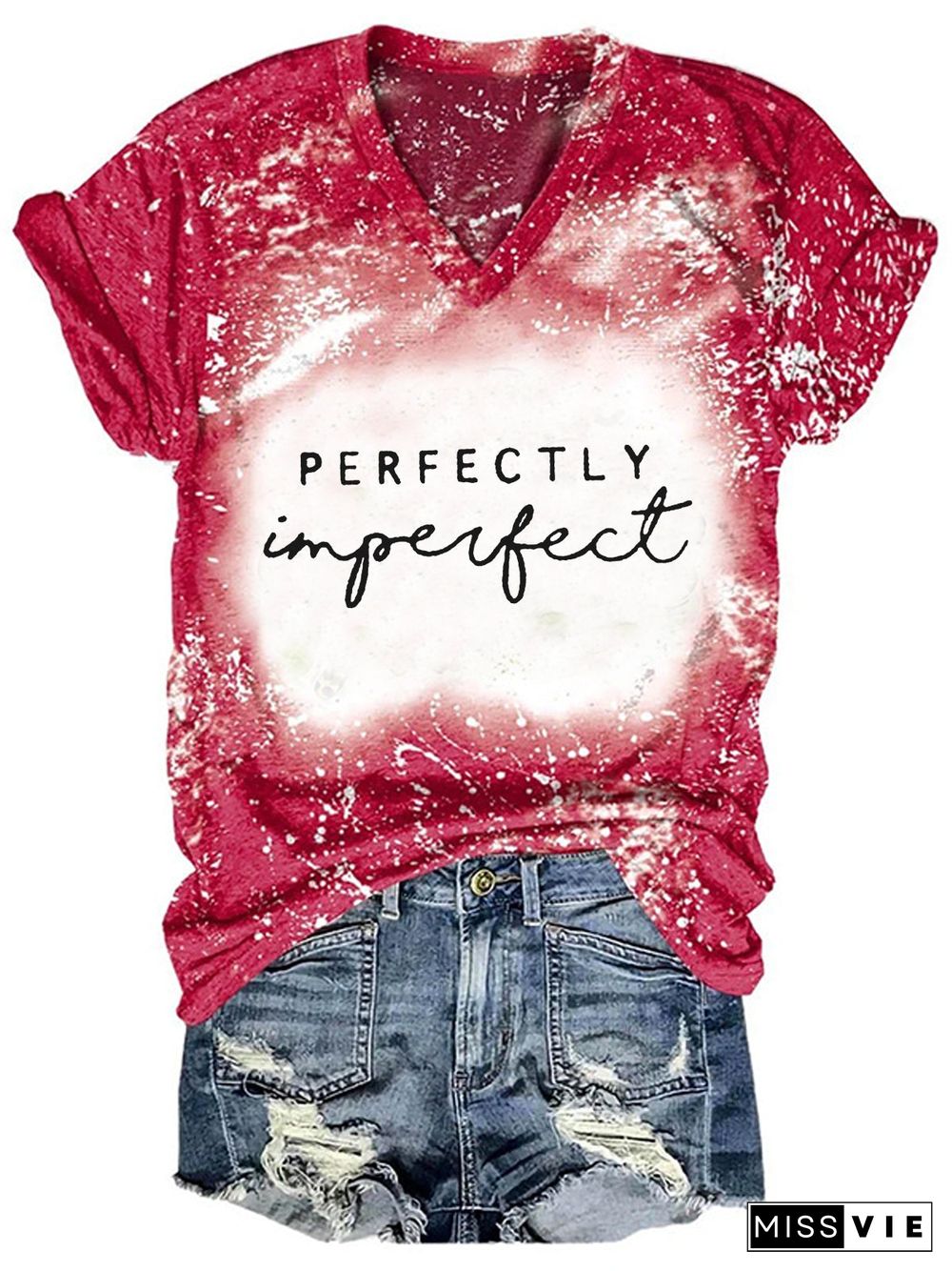 Perfectly Imperfect Casual Tie Dye Shirt