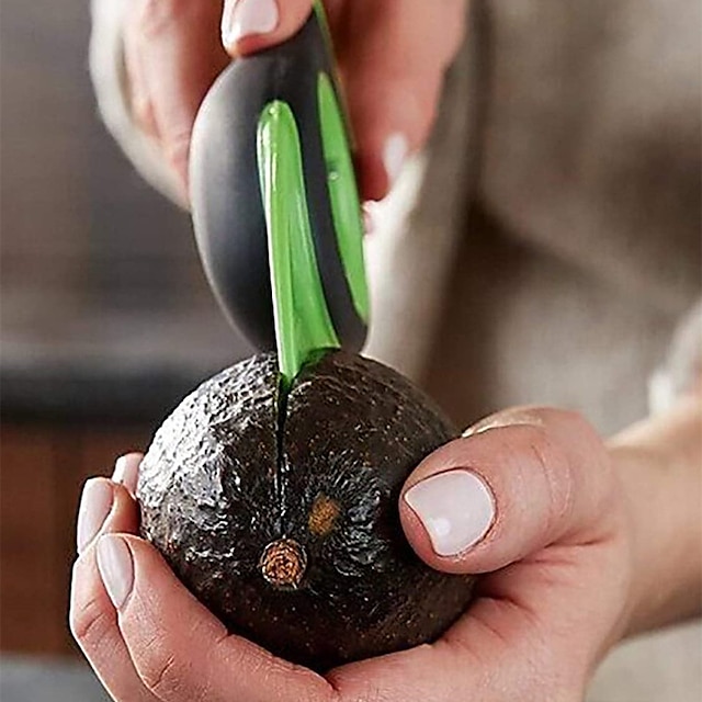 Three-In-One Avocado Knife Multi-Purpose Avocado Slicer