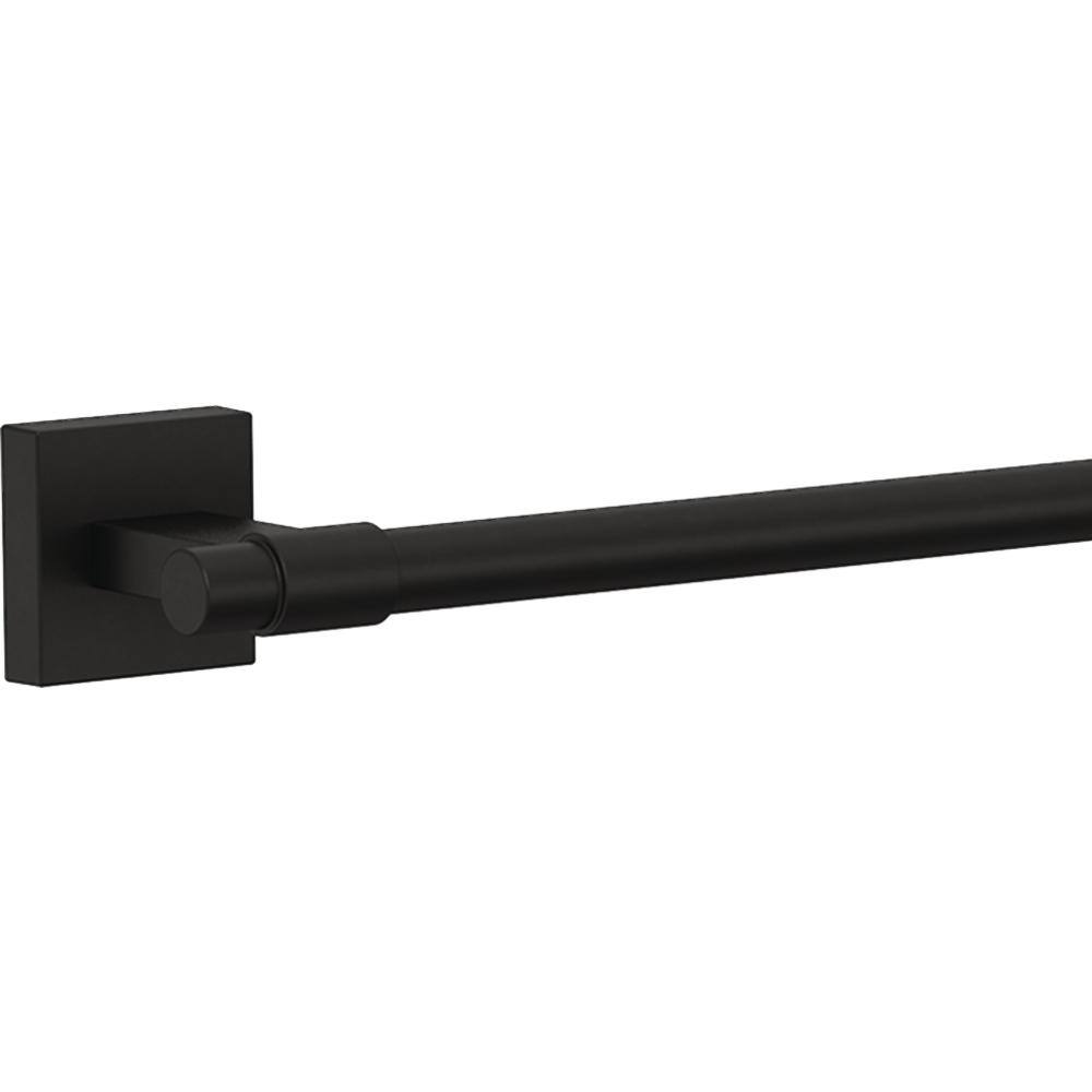 Franklin Brass Maxted 24 in. Towel Bar in Matte Black MAX24-MB-R