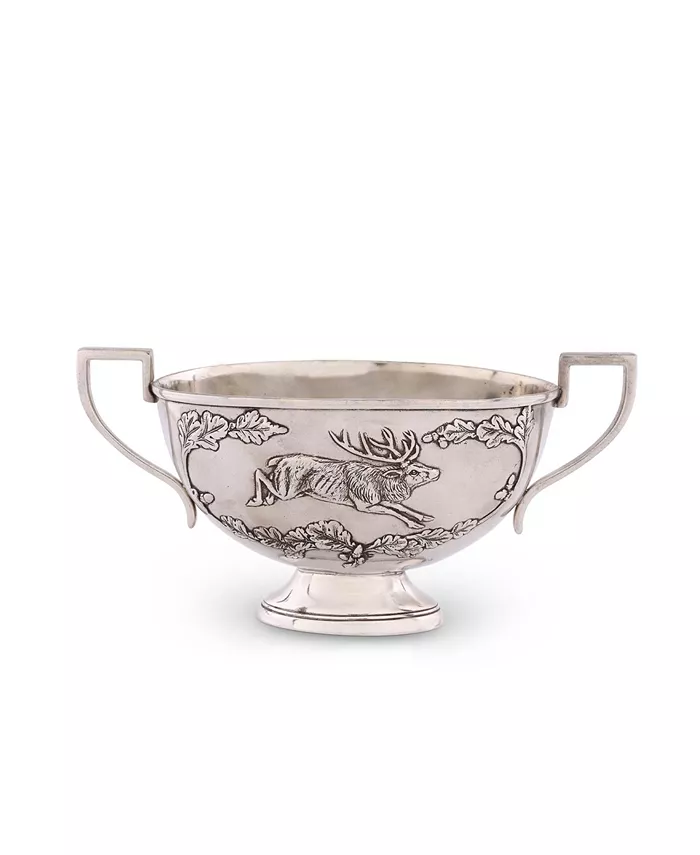 Vagabond House Noble Elk Pewter Gravy Sauce Boat Bowl