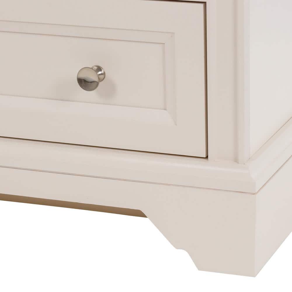 Home Decorators Collection Stratfield 30 in W x 2157 in D x 3425 in H Bath Vanity Cabinet Only in Cream