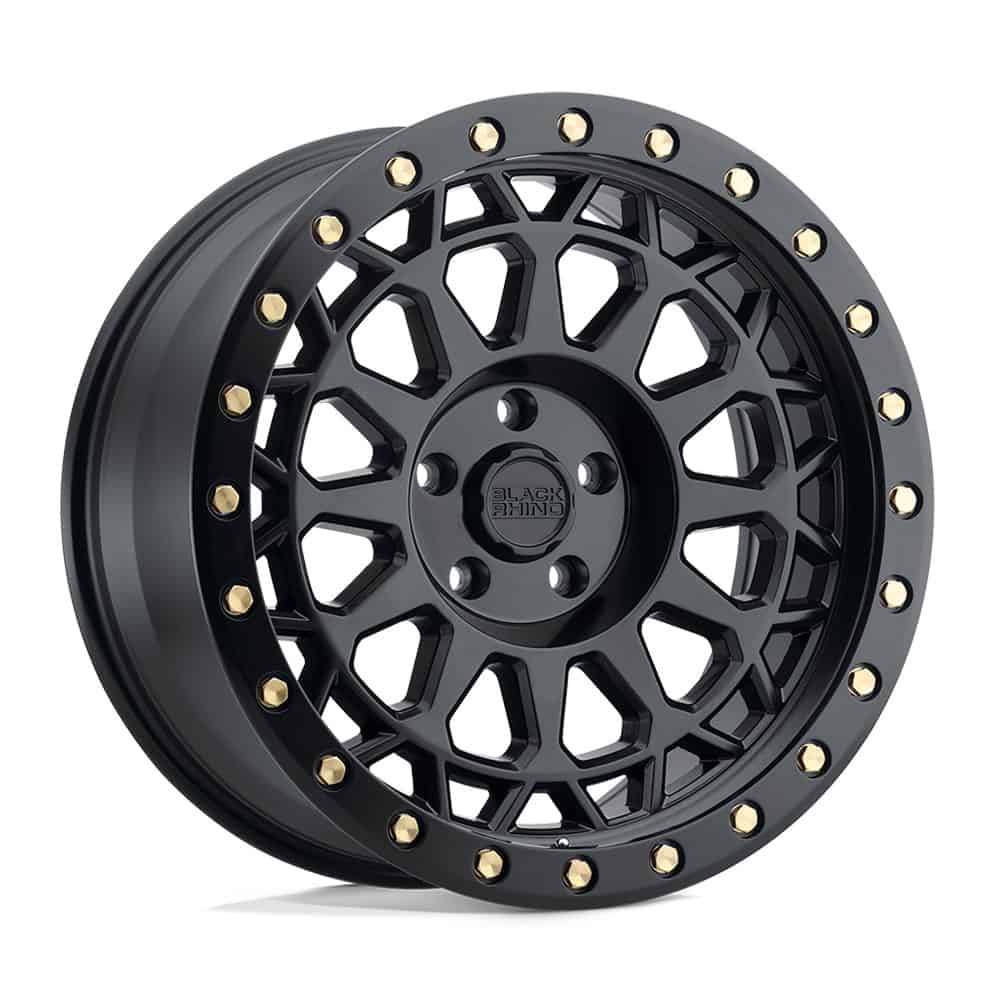 Black Rhino Wheels BRPRM 20X9.5 5X5.5 M-BLK-BLTS 0MM