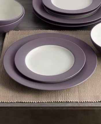 Noritake Colorwave Rim Dinner Plates Set of 4