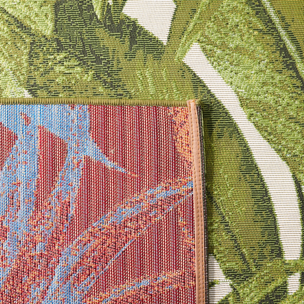 SAFAVIEH Barbados Ennia Tropical Indoor/Outdoor Waterproof Rug