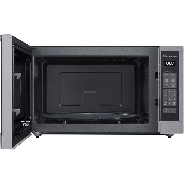 Panasonic 2 2 Cu Ft Cyclonic Inverter Microwave Oven Sn97js