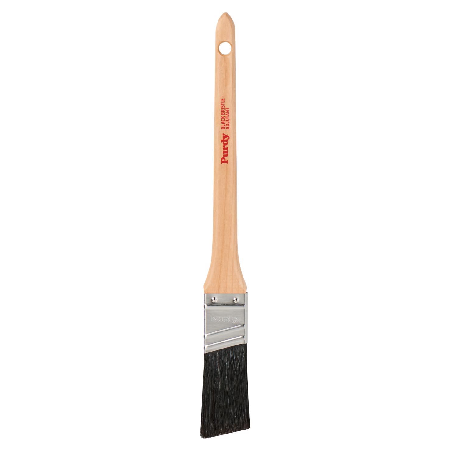 Purdy Black Bristle Adjutant 1 in. Medium Stiff Angle Trim Paint Brush