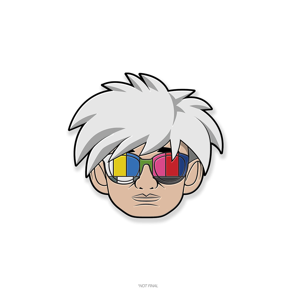 Andy Warhol Deluxe Enamel Pins (PRE-ORDER)