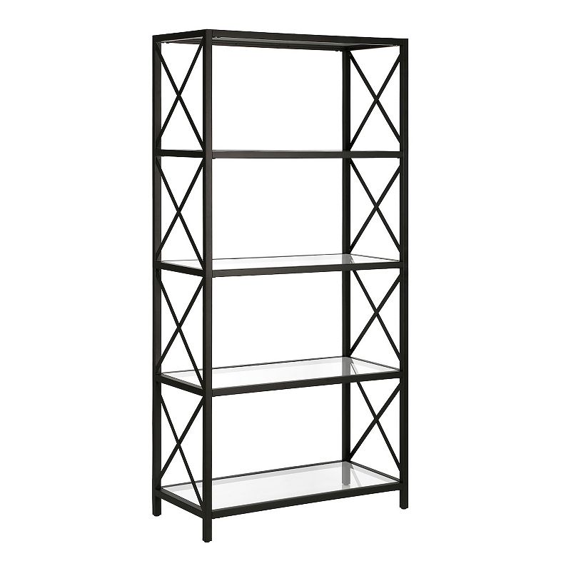 Finley and Sloane Celine 4-Shelf Bookcase