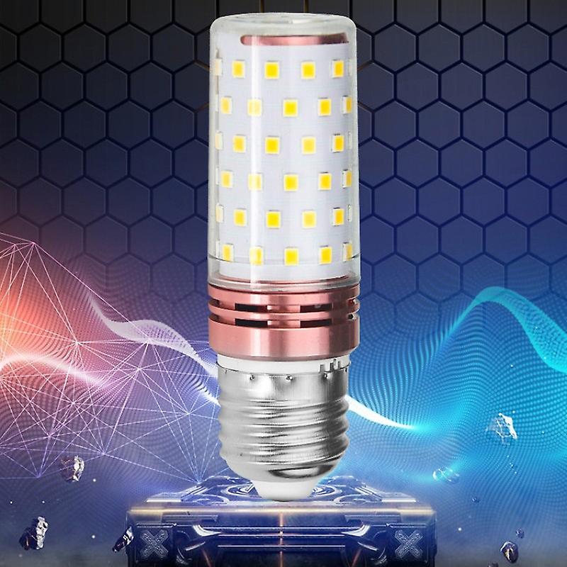 Led Corn Lamp 12w 220v Strong Light White Warm E27 E14 Lamp Holder Home Emergency Lighting