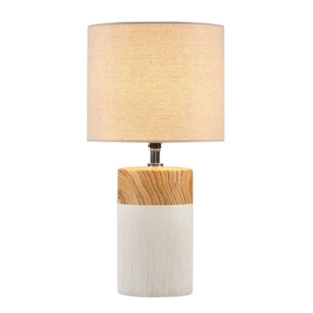 Dailsygrab Ceramic Table Lamp includes Led Light Bulb White