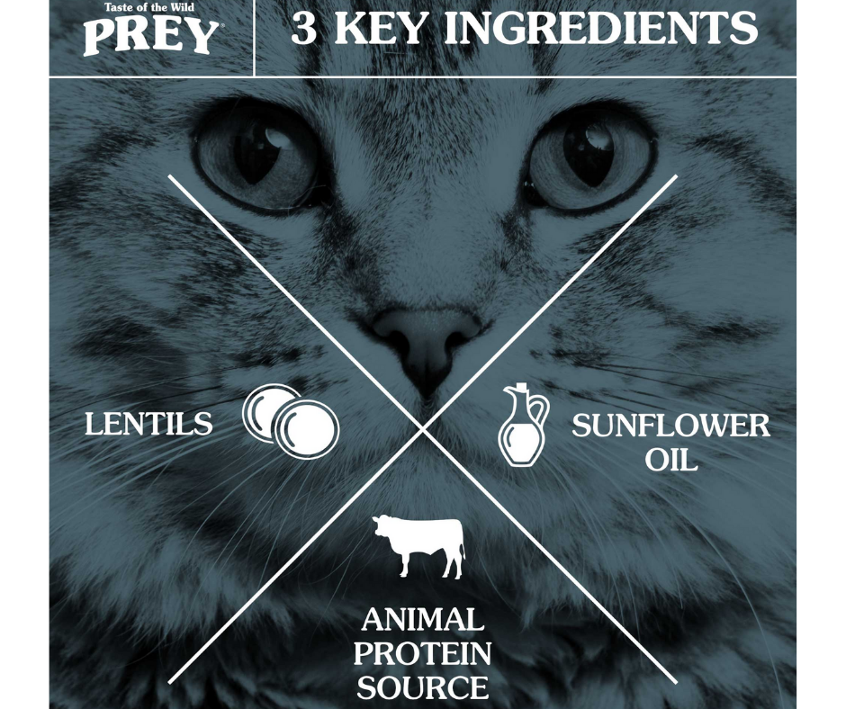 Taste of the Wild PREY - Angus Beef Limited Ingredient Formula Dry Cat