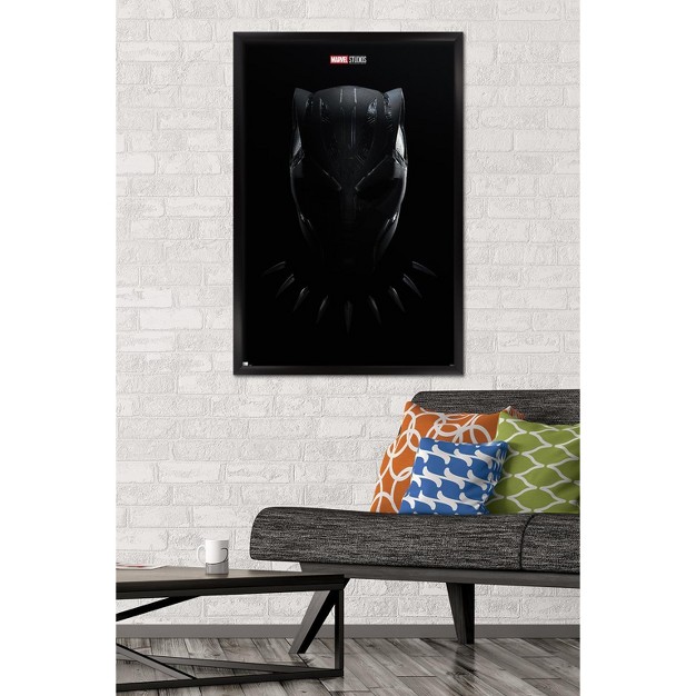 Trends International Marvel Black Panther Wakanda Forever Teaser One Sheet Framed Wall Poster Prints