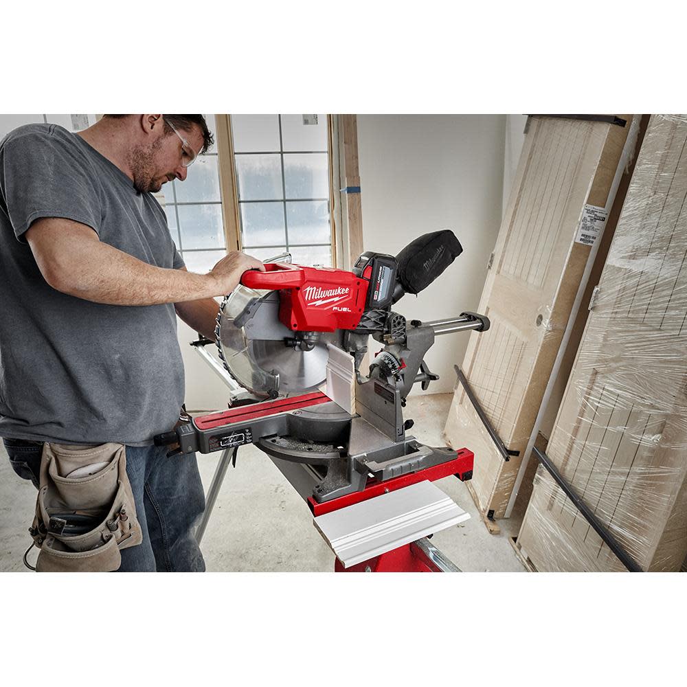 Milwaukee M18 FUEL 12 Dual Bevel Sliding Compound Miter Saw Reconditioned