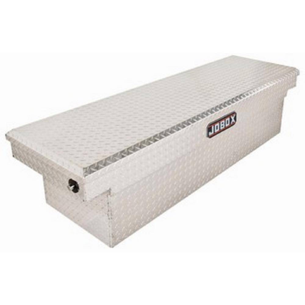 Crescent Jobox 71 Diamond Plate Aluminum Full Size Crossbed Truck Tool Box PAC1582000